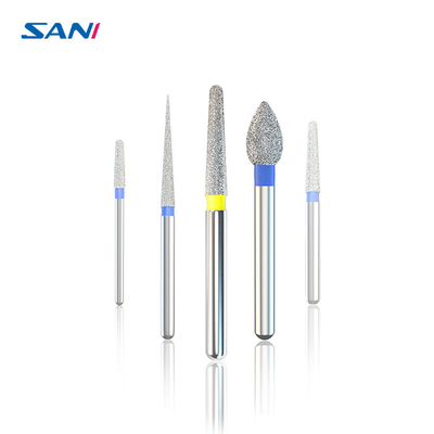 kupować Wysokowydajne wiertła diamentowe ze stali nierdzewnej Silver Dental FG High Speed ​​11mm online manufacture
