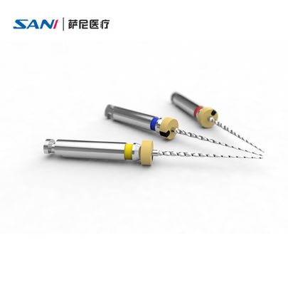 Klasy II Niti Rotary Files z momentem 2.0N.cm i długością 16mm/19mm dla stomatologii dziecięcej w 3 sztukach/pakiecie