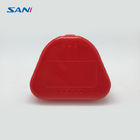Red Plastic Mouthguard Container Case 17g Denture Holder Containers